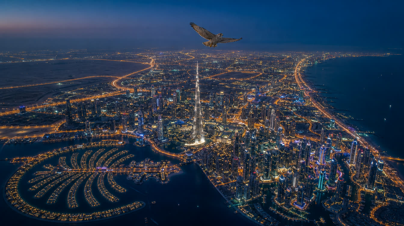 DUBAI FALCON, storyboard 6